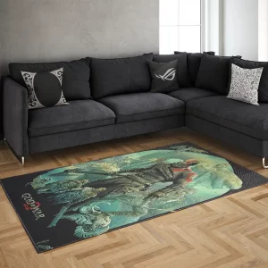 خرید فرش گیمینگ طرح GOD OF WAR 814 Rug