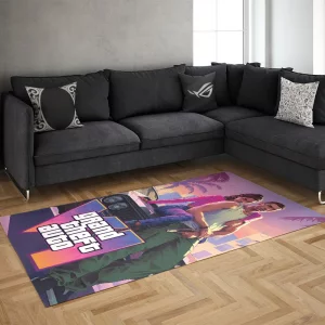 خرید فرش گیمینگ طرح GTA VI Rug