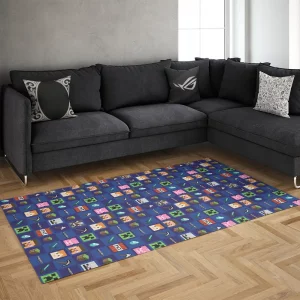خرید فرش گیمینگ طرح Minecraft Rug