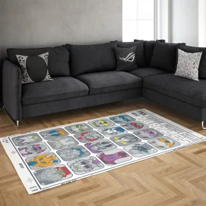 خرید فرش گیمینگ طرح TMNT Rug