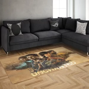 خرید فرش گیمینگ طرح Uncharted collection Rug