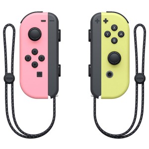 خرید جوی کان  Joy-Con  رنگ صورتی و زرد پاستیلی برای نینتندو