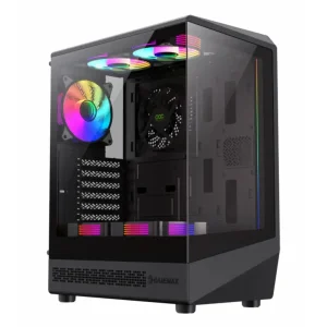 خرید کیس گیمینگ گیم مکس مدل  Vista COC Black