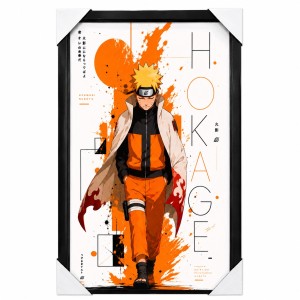 تابلو گیمینگ مخملی طرح Uzumaki Naruto سایز 30×60 سانتی‌متر