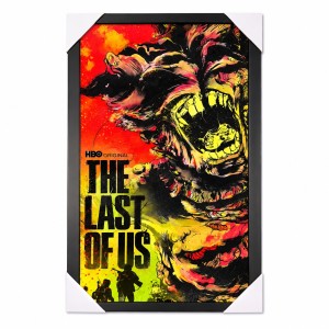 تابلو گیمینگ مخملی طرح 2 The Last of Usسایز 30×60 سانتی‌متر
