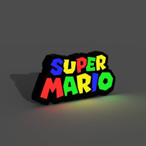 خرید لامپ با طرح لوگو Super Mario