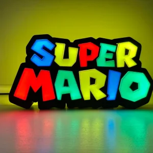 خرید لامپ با طرح لوگو Super Mario