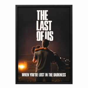 تابلو گیمینگ مخملی طرح The Last of Us A1 سایز 40×60 سانتی‌متر