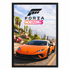 تابلو گیمینگ مخملی طرح Forza Horizon 5 سایز 40×60 سانتی‌متر