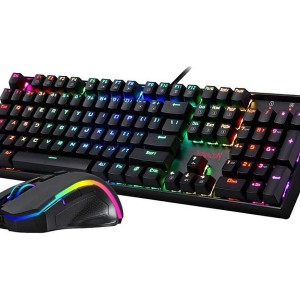 خرید کیبورد و ماوس گیمینگ ردراگون مدل K551 RGB