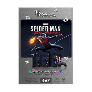 خرید اسکین برای ps4 proطرح spiderman-miles-morales