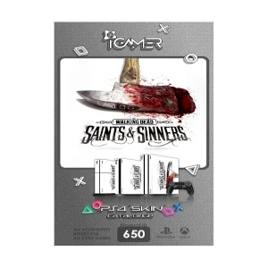خرید اسکین برای PS4 طرح The Walking Dead : Saints and Sinners