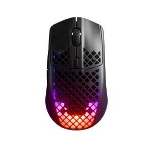 خرید ماوس گیمینگ باسیم استیل سریز مدل Aerox 3 RGB Onyx WIRELESS