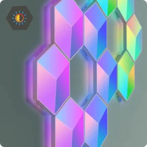 خرید لامپ هوشمند GoVee Glide Hexagon Pro – پک ۱۰ تایی