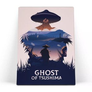 خرید   تابلو شاسی GHOST OF TSUSHIMA
