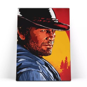 خرید  تابلو شاسی Red Dead Redemption