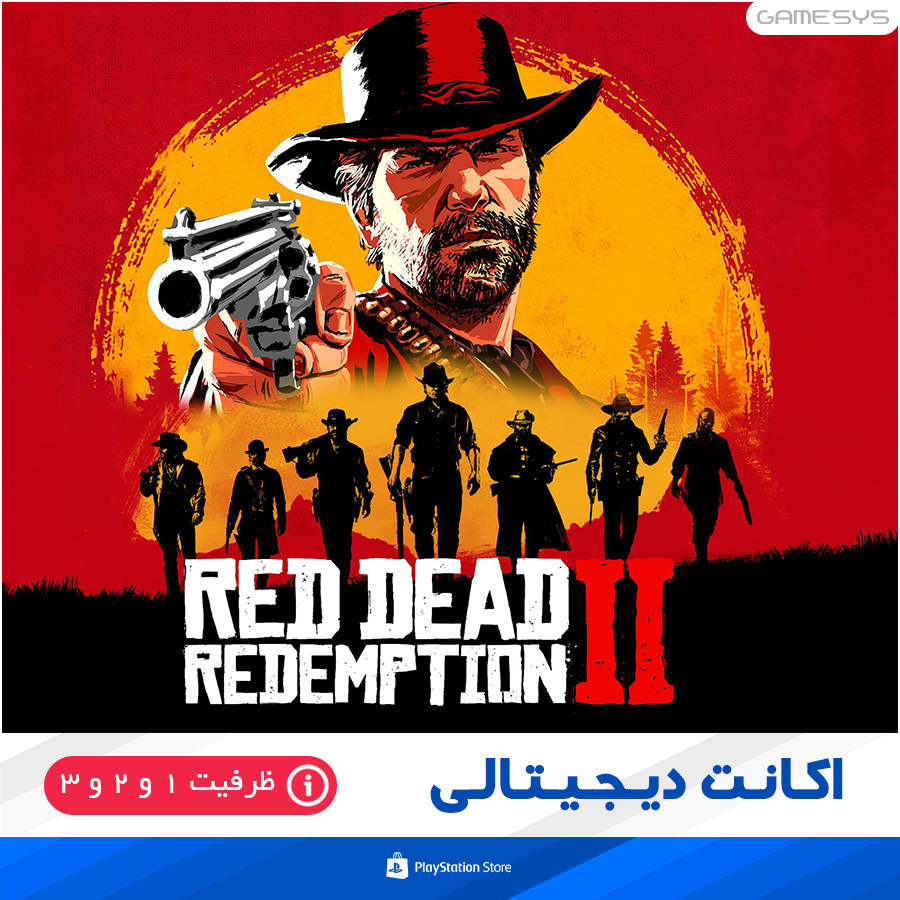 خرید اکانت قانونی بازی Red Dead Redemption 2 برای PS5|PS4