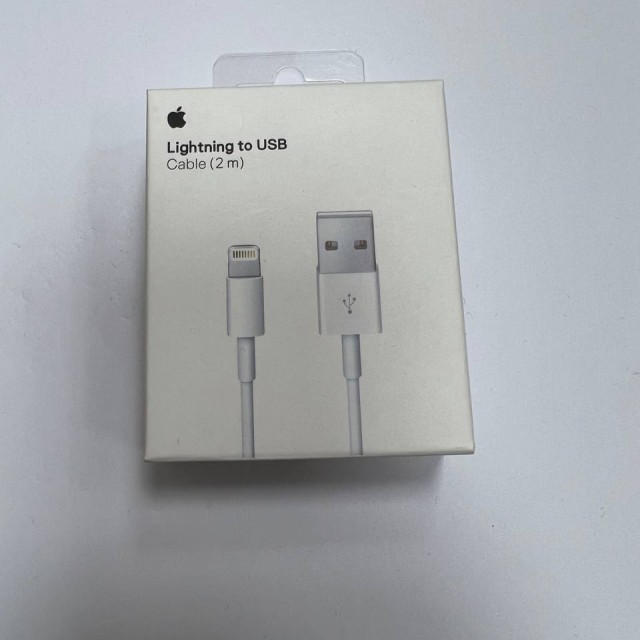 خرید کابل تبدیل USB به لایتنینگ اپل طول 2 متر