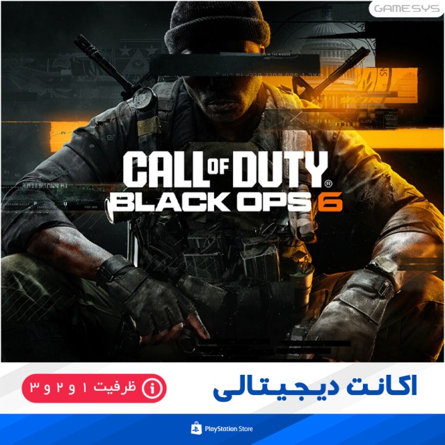 خرید اکانت قانونی Call of Duty®: Black Ops 6 برای PS4|PS5