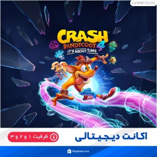 خرید اکانت قانونی بازی کراش باندیکوت Crash Bandicoot 4: It’s About Time برای PS5|PS4