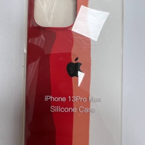 خرید قاب سیلیکونی رنگین کمانی برای انواع گوشی آیفون - طرح دو