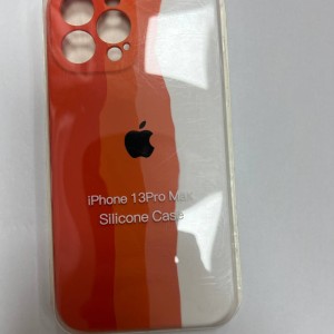 خرید قاب سیلیکونی رنگین کمانی برای انواع گوشی آیفون - طرح سه