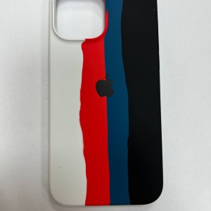 خرید قاب سیلیکونی رنگین کمانی برای انواع گوشی آیفون - طرح 4