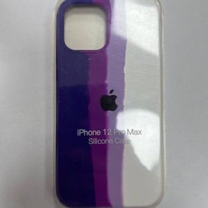 خرید قاب سیلیکونی رنگین کمانی برای انواع گوشی آیفون - طرح شش