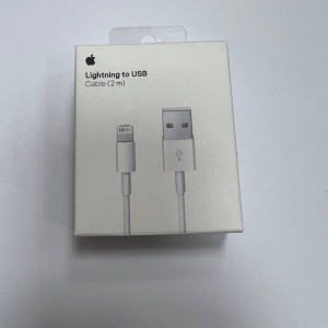 خرید کابل تبدیل USB به لایتنینگ اپل طول 2 متر