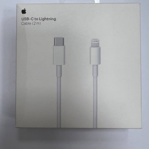 خرید کابل اورجینال تبدیل USB-C به لایتنینگ اپل طول 2 متر