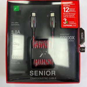 خرید کابل KF senior کنفی به طول 1.2 متر