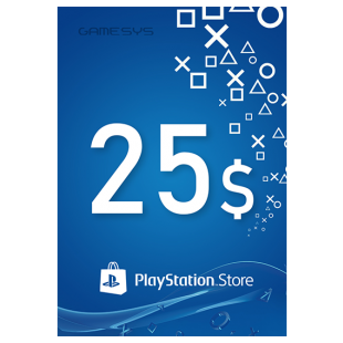 گیفت کارت 25 دلاری پلی استیشن نتورک امریکا