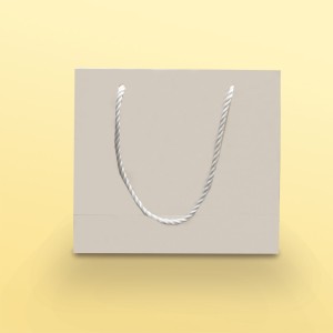 بگ سفید مات سایز 7*15.5*17 (بسته 25 عددی)