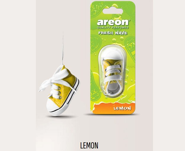 خوشبو کننده خودرو آرئون مدل کتونی رایحه لیمو