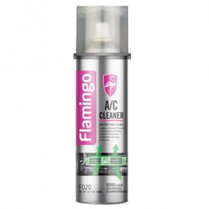 اسپری پاک کننده دریچه کولر و تهویه مطبوع فلامینگو 500 سی سی