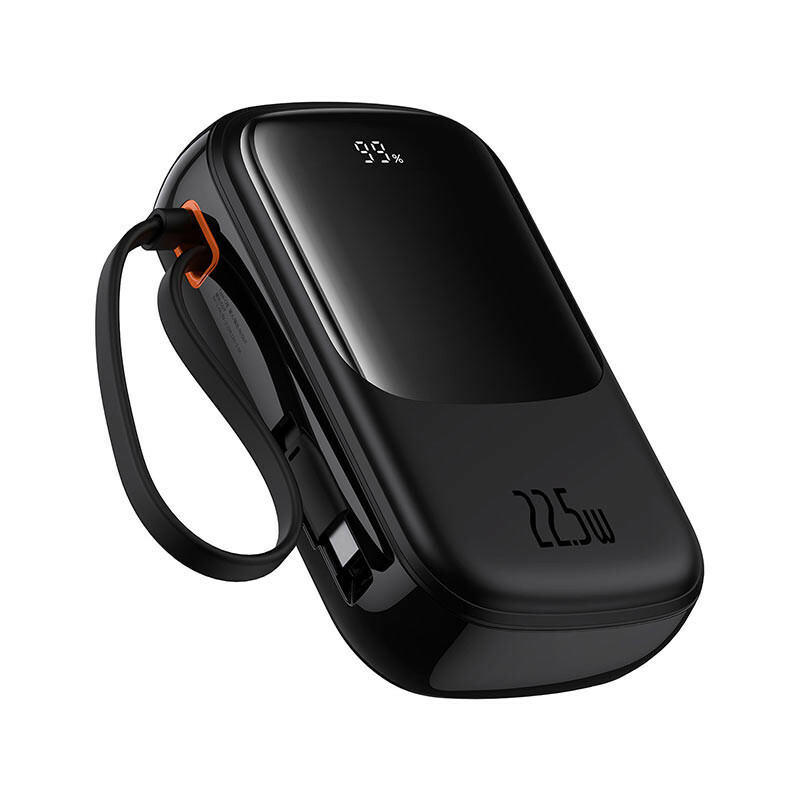 پاوربانک باسئوس مدل QPOW PRO + DIGITAL DISPLAY  ظرفیت 20000 میلی آمپر ساعت