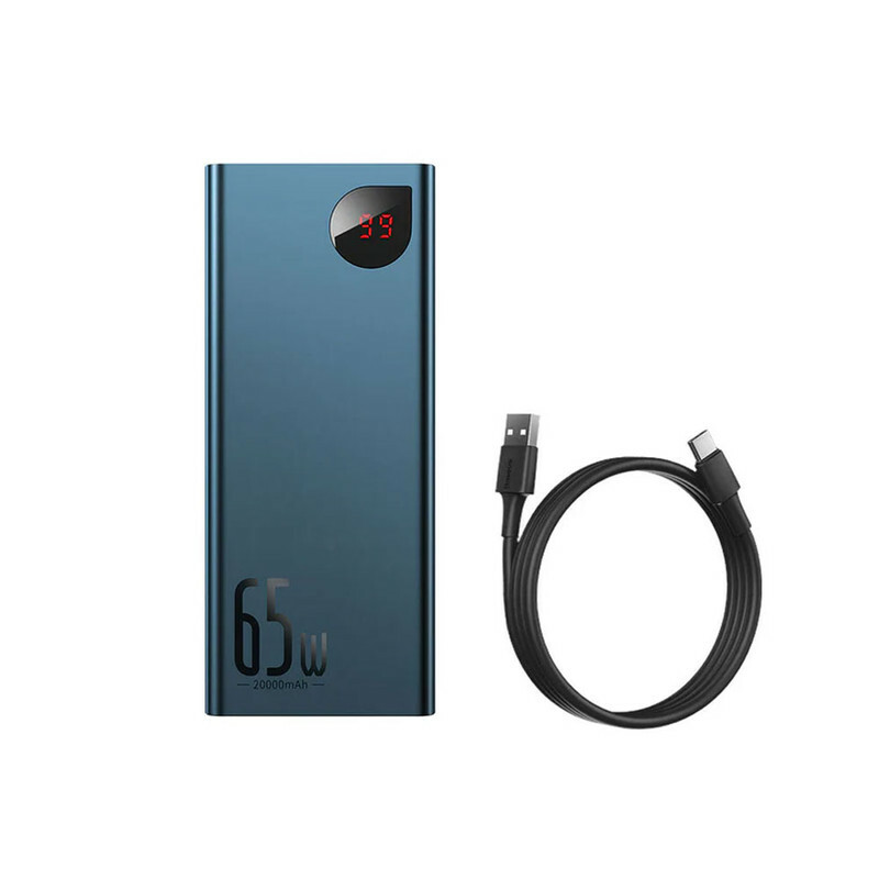 پاوربانک باسئوس مدل Adaman PPIMDA-D01_D03 ظرفیت 20000 میلی‌آمپر ساعت