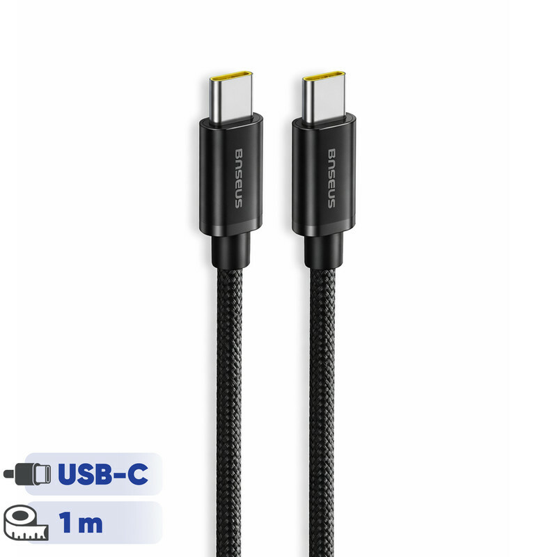 کابل تبدیل USB-C بیسوس مدل DYNAMIC 4 100W طول 1 متر