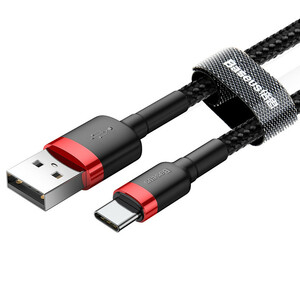 کابل تبدیل USB به USB-C باسئوس مدل CATKLF-B91 Cafule طول 1 متر