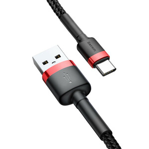 کابل تبدیل USB به USB-C باسئوس مدل CATKLF-B91 Cafule طول 1 متر