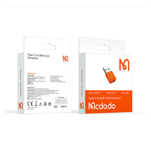 تبدیل به Type C به USB3.0 مک دودو Mcdodo OT-6550 Type-C to USB-A 3.0 Convertor
