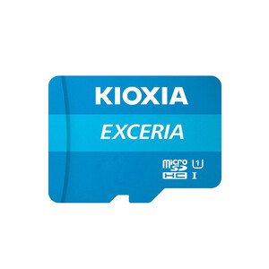 کارت حافظه‌ microSDHC کیوکسیا مدل EXCERIA کلاس 10 استاندارد UHS-I U1 سرعت 100MBps ظرفیت 32 گیگابایت به همراه آداپتور SD