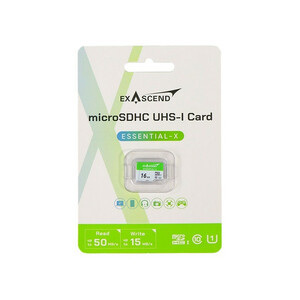 کارت حافظه MicroSDXC اگزاسند مدل ExAscend Essential-X UHS-I U3 V10 ظرفیت 16 گیگابایت