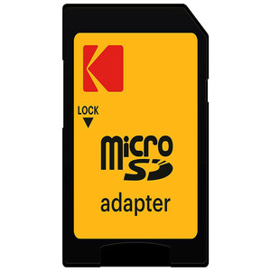 کارت حافظه microSDXC کداک مدل PREMIUM PERFORMANCE کلاس 10 استاندارد UHS-I U1 V10 A1 سرعت 90MBps ظرفیت 64 گیگابایت به همراه آداپتورSD