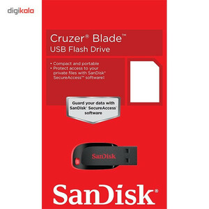 فلش مموری سن دیسک مدل Cruzer Blade CZ50 ظرفیت 8 گیگابایت