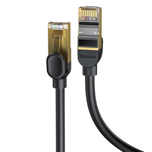 کابل شبکه Cat7 باسئوس مدل HIGH SPEED SEVEN TYPES 10GIGABIT