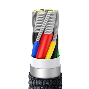 کابل USB-C باسئوس مدل CAJY000601  FAST CHARGE 100W CRYSTAL SHINE طول 1.2 متر