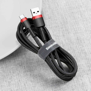 کابل تبدیل USB به USB-C باسئوس  مدل CATKLF-CG1 Cafule طول 2 متر
