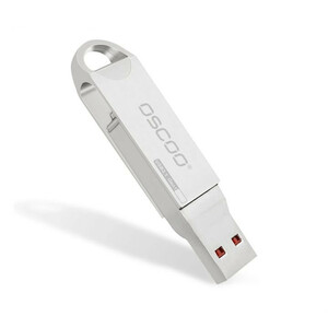 فلش مموری اوسکو CU002 ظرفیت ۶۴ گیگابایت USB 3.1 و Type-C