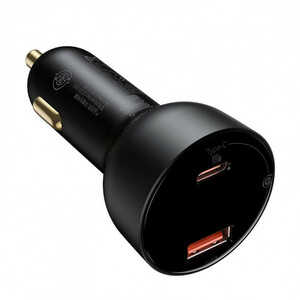 شارژر فندکی باسئوس مدل Dual Quick 100W  CCZX-01
